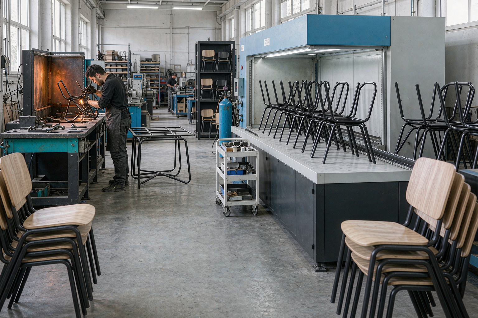 Metal workshop